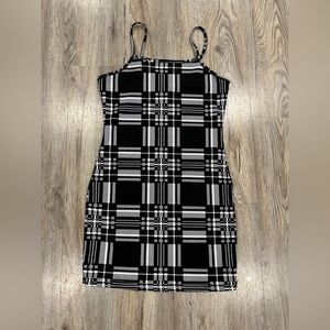 Shein plaid dress